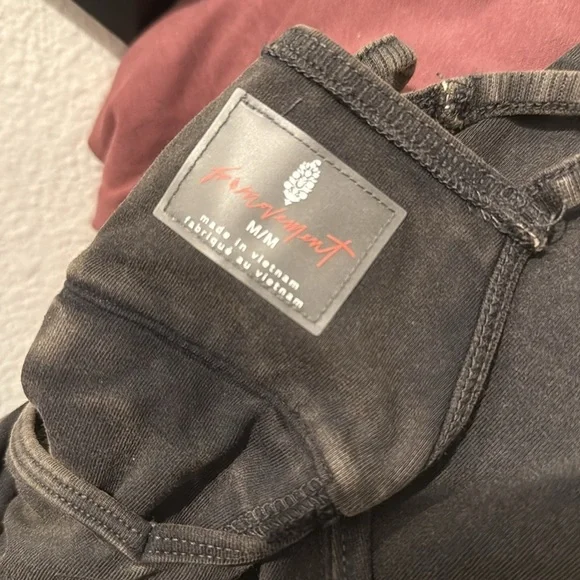 FREE PEOPLE ONESIE HOT SHOT in Washed Black NWOT sz S, M, L, XL - Picture 11 of 11